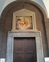 Il mosaico in Università Cattolica