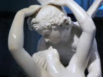 A. Tadolini, Amore e Psiche giacenti, copia da Canova