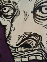 Un'opera di Mattia Molinari