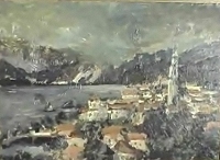 Un'opera dell'artista