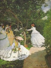 C. Monet, Donne in giardino