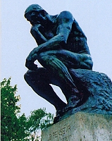 Il pensatore di Rodin