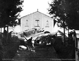 aereo precipitato, chiesa del Lazzaretto, 1943