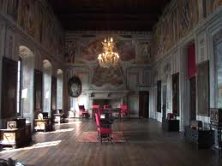 Salone del piano nobile,Castello Visconti
