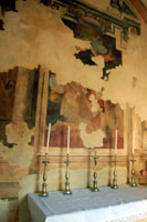 Affresco raffigurante il Transito di S.Giuseppe