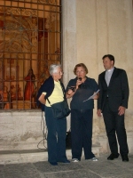 Don Luca Violoni e Ambrogina Zanzi