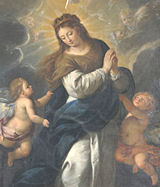 La pala d'altare del Nuvolone (part.)