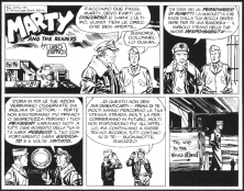 Martin Mystere, tavola bianco e nero