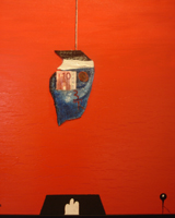 Un'opera dell'artista