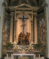 Le sculture all'interno della Basilica