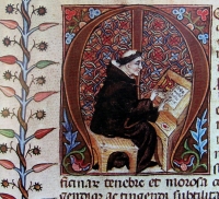 Miniatura del XIV secolo, Biblioteca Ambrosiana di Milano