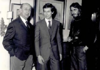 Piero Giudici, Emilio Ghiggini e Carlo Malnati, inaugurazione mo