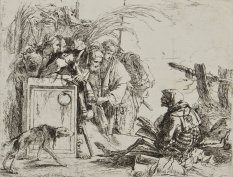 Tiepolo, La morte dÃ  udienza, Museo Civico di Bassano del Grapp