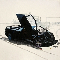 Un'opera di Andrea Mattoni