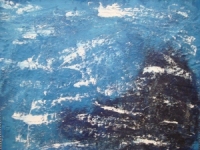 Un'opera dell'artista