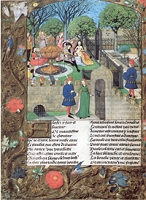 Roman de la Rose, Guillaume de Lorris e Jean de Meun