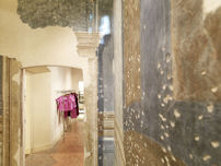 Le architetture dipinte all'interno di Palazzo Biumi