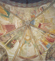 La volta della Collegiata di Castiglione Olona