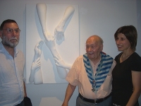 'Monumento al Partigiano', gli artisti con Sergio De Tomasi
