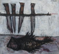 'Interno di pescheria', 1956 Vaglieri