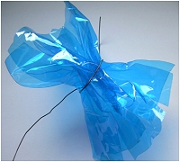 Un'opera dell'artista