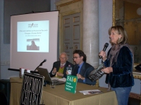 Prof. Enrico Crispolti, Daniele Astrologo e Bambi Lazzati