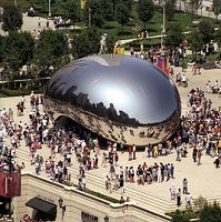 Un'opera di Anish Kapoor