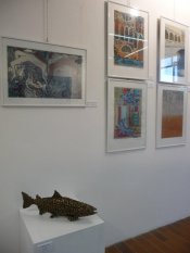 L'allestimento della mostra