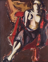Donna seduta, 1969