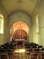 L'aula della chiesa