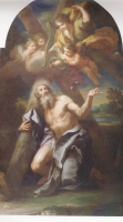 Sant'Andrea abbraccia la croce