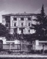 Villa Toselli in una fotografia di qualche tempo fa
