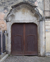 L'ingresso al convento