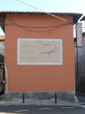 Il dipinto murale a Besano