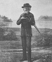 F. Corbari, Il Piccio sulle rive del Po