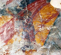 Part. degli affreschi in San Michele Val Travaglia