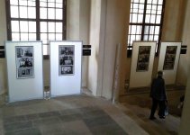 L'allestimento della mostra