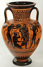 Ceramica attica a figure nere, inizio del V secolo a. C.
