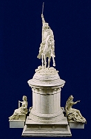V.Vela, Monumento equeste a Garibaldi