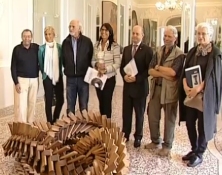 Foto di gruppo in Villa Recalcati