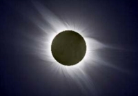 La corona solare fotografata dal G.A.T. in Egitto, durante l'ecl