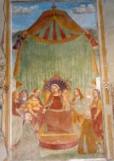 Vergine col Bambino fra Sante e donatori, 1522