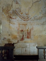 L'abside prima del restauro