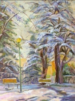 'Nevicata in Villa Bianchi'