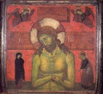 Pittore veneziano, Cristo in pietÃ , Museo Provinciale di Torcel