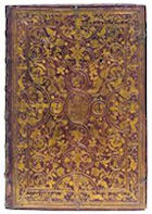 Antica legatura con impressioni