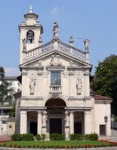 La chiesa della Madonnina in Prato, prospetto anteriore