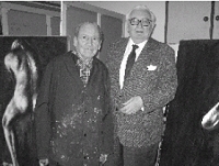 Aldo con l'amico Piatti