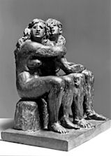 Adamo ed Eva, 1956 bronzo