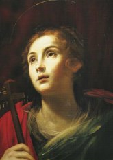 S. Margherita dipinta da Giuseppe Vermiglio